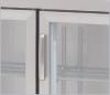 Table réfrigérée SNACK négative CORECO 4 portes vitrées 2,55 m